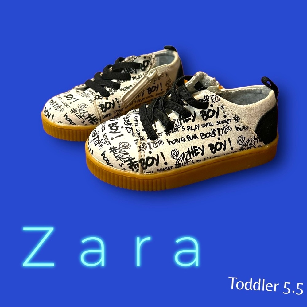 Zara hey boy shoe size toddler 5.5